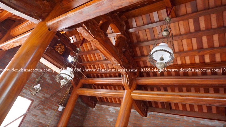 Tham quan công trình thiết kế ánh sáng nhà gỗ tại Nghệ An