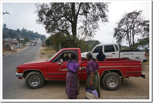My hitchhiking ride