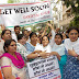 Congress Women Councilors demonstration against BJP leader Subramanian Swamy