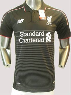 Áo đấu Liverpool mùa giải 2015-2016 sân khách ba