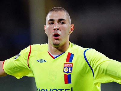 Karim Benzema-Benzema-Lyon-Frence-Transfer to Manchester United-Photos