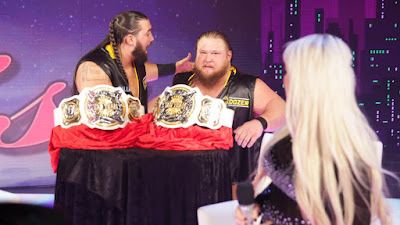 WWE NXT Heavy Machinery Otis Alexa Bliss Paul Heyman Moment of Bliss EC3 Lacy Evans