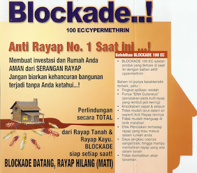 Blockade 100 EC Pestisida Cypermethrin