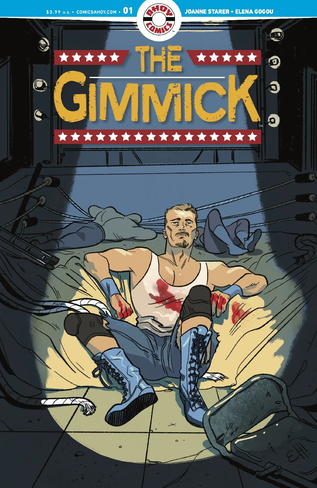Main newsstand cover for The Gimmick #1
