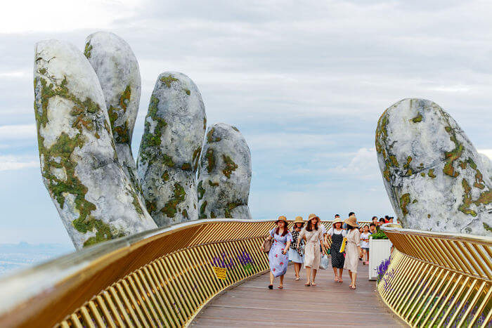 Mindblowing Bridge In Vietnam Has Now Been Opened, And It Is Reminiscent of Scenery From Lord Of The Rings