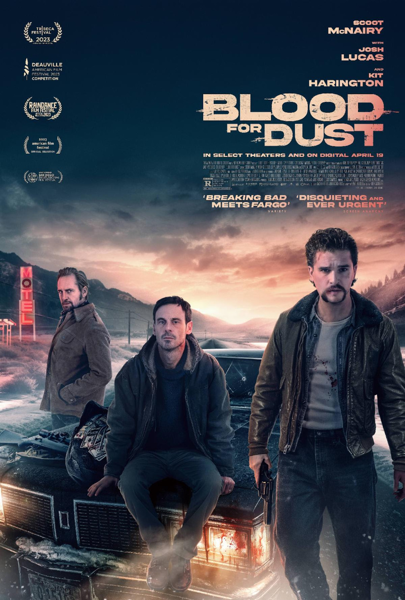 BLOOD FOR DUST poster