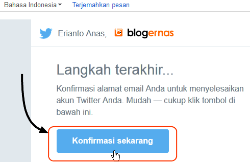 Cara Daftar di Twitter Full Gambar