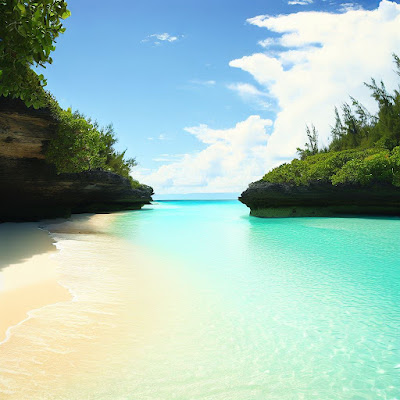 beach and sea