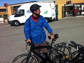 Mi Bicifinde a Sanse, y mi primer día al trabajo en bici