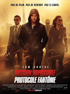 Affiche Mission Impossible 4 Protocole fantôme