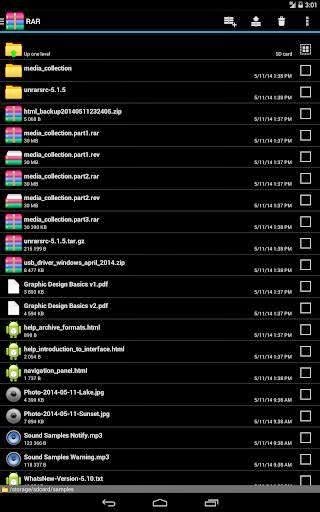 WINRAR Apk V5.20 Build 25 For Android 