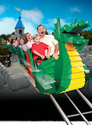 Employees' families and the park's contractors will sample the theme park's . (dragon coaster)