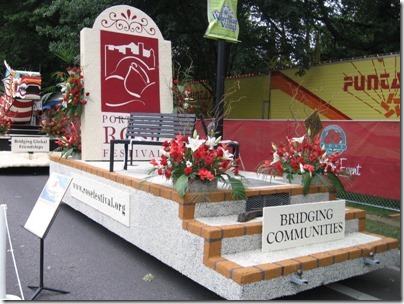 IMG_6302 Bridging Communities Grand Floral Parade Float in Portland, Oregon on June 7, 2009