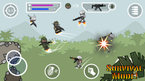 Doodle Army 2 Mini Militia MOD V.2.2.86 APK Pro Pack Unlocked 
