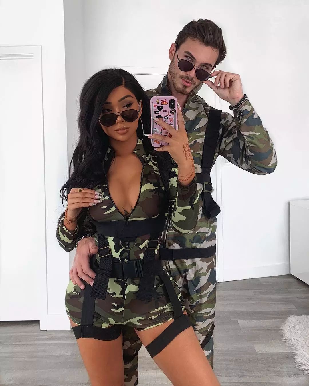 Disfraz tumblr goals de parejas militar sexy para halloween