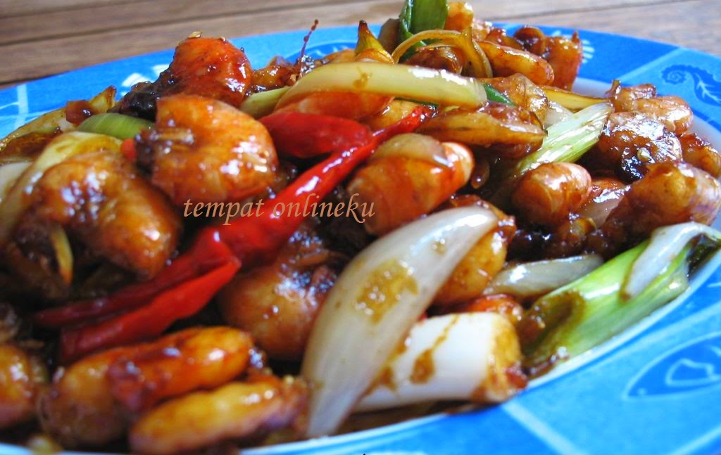 Resep Cara Membuat Udang Saus Tiram Lezat