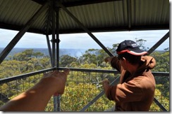 reached the top