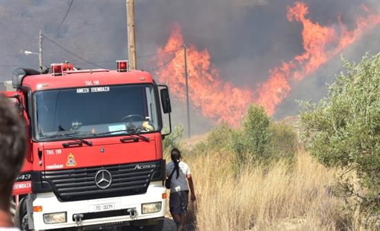  Έκτακτη σύσκεψη για την κατάσβεση της φωτιάς στον Άγιο Γεώργιο Μεσολογγίου