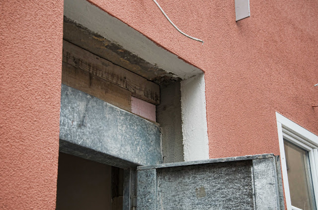 Baustelle Wohnhaus Neubau, Parkplatz, Schrannengasse 1, 91550 Dinkelsbühl, 26.09.2014