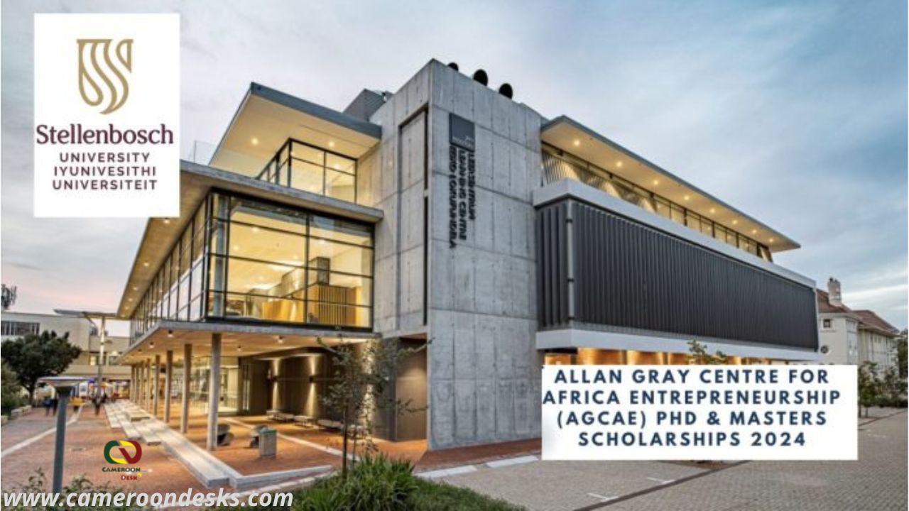 Allan Gray Centre For Africa Entrepreneurship (AGCAE) PhD And Masters Scholarships 2024