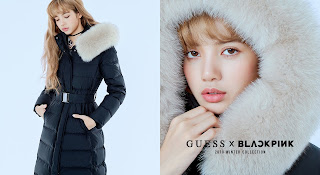 Lisa — Blackpink X Guess Korea Winter 2018 Collection 