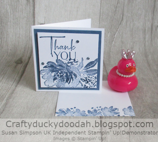 Craftyduckydoodah, Stampin' Up, Flowing Flowers, Stampers Showcase Blog Hop,