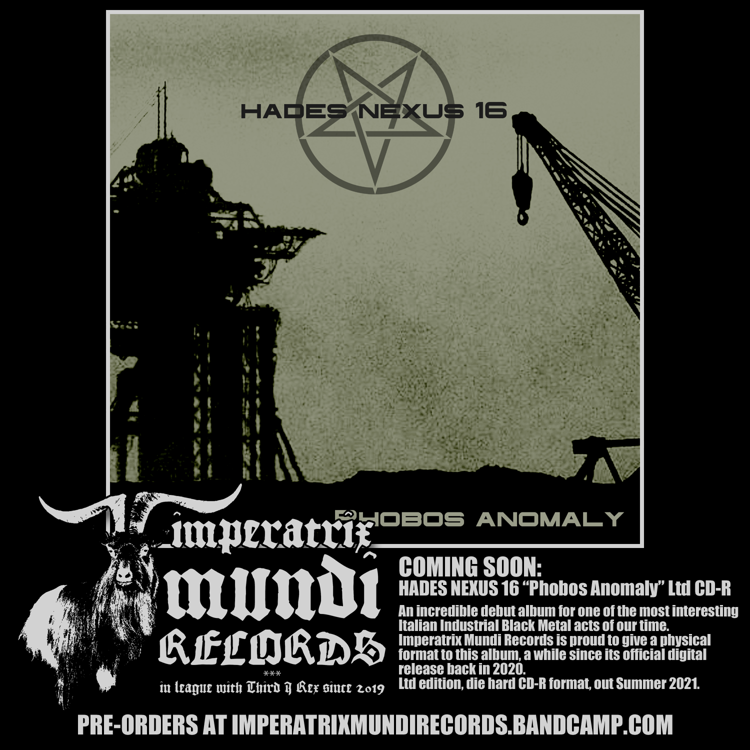 HADES NEXUS 16 out soon via Imperatrix Mundi Records