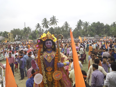 বিশাল রাম নবমী উৎসব পালন