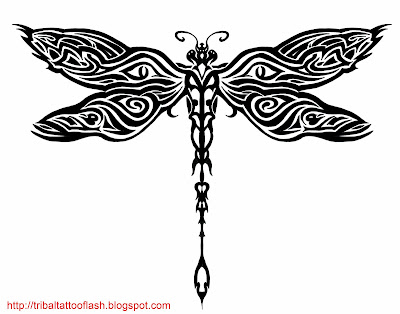 The TattooFinder.com dragonfly tattoo gallery features designs of