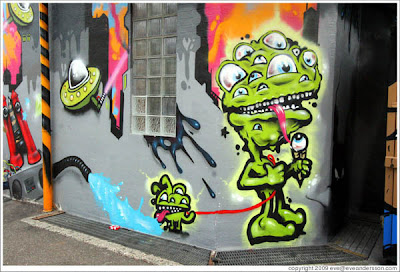 Graffiti Character Baby Aliens