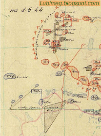 Оборона 104 сд на 1 июня 1944 года