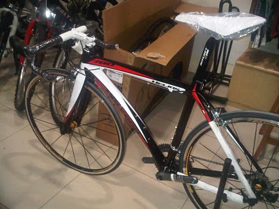 MODIFIKASI SEPEDA ROAD BIKE HELIOS 780 POLYGON 2010 