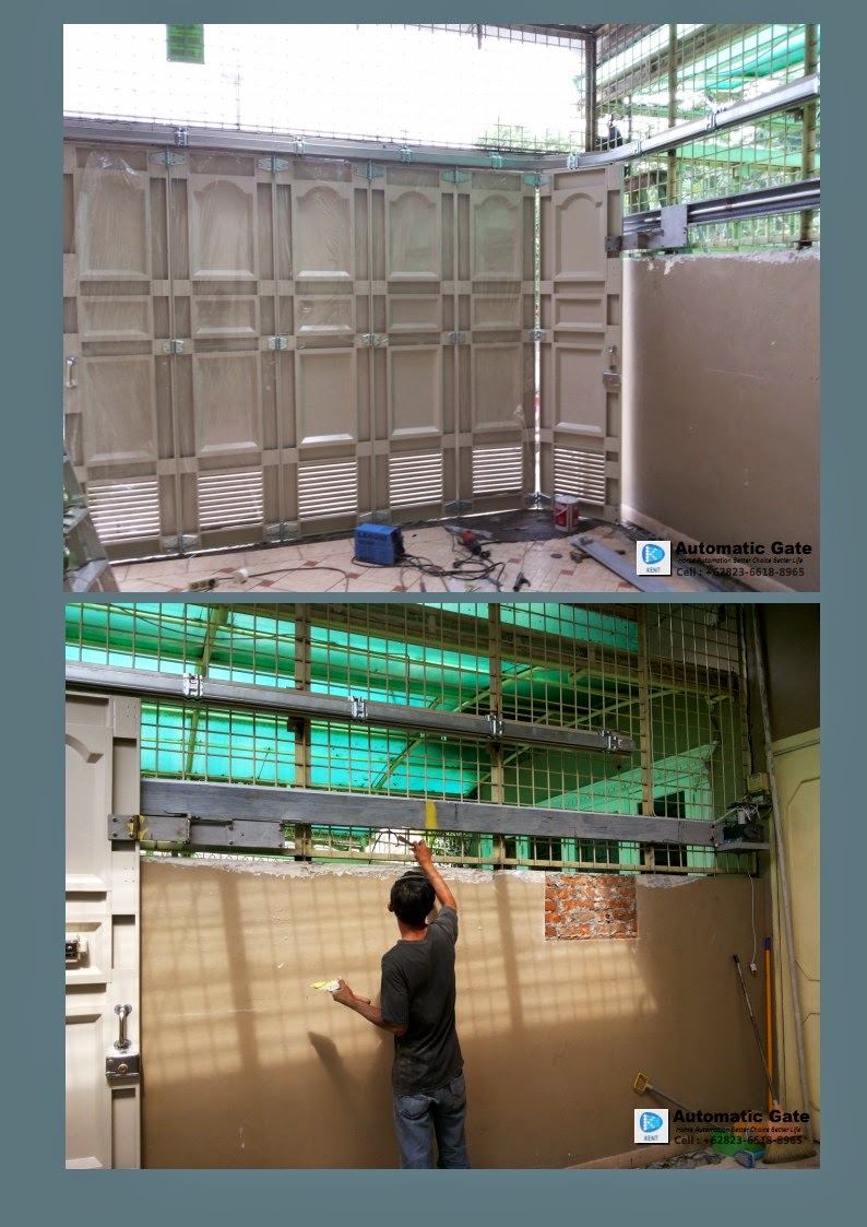 SMART PINTU BESI PRESS Pintu Garasi Sorong Otomatis SMART PINTU BESI PRESS Pintu Garasi Sorong Otomatis