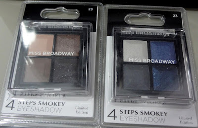 Palette Nude e Palette Blue - 4 steps Smokey Eyeshadows by Miss Broadway