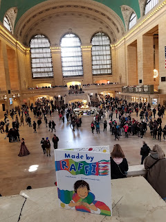 Made by Raffi at Grand Central Station ~P is for Craig Pomranz in this Debut Author Spotlight #AtoZchallenge