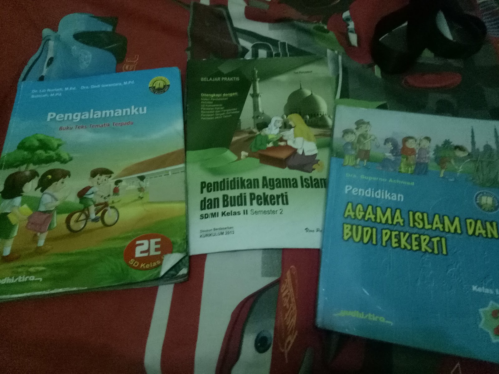 Walau sudah membaik tapi kami belum fokus untuk membuat rangkaian buah daun di pohon literasi alakadarnya yang ada d