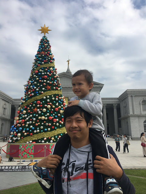 Christmas decorations at Chimei Museum in Tainan City, Taiwan