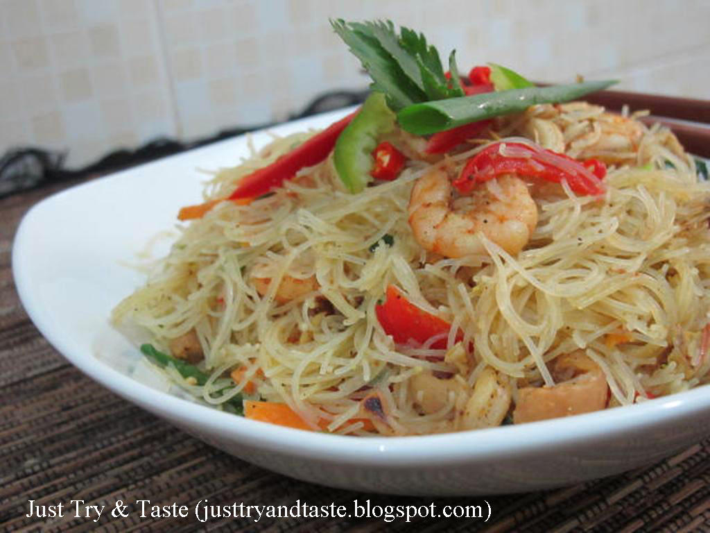 Resep Bihun Bumbu Kari ala Thai  Just Try & Taste