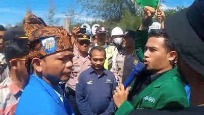 Pejabat PT. INL Lari, Ketua PW HIMMAH Sumut: Kok Lari? Takut? Sini Jawab Tadi Nantang!