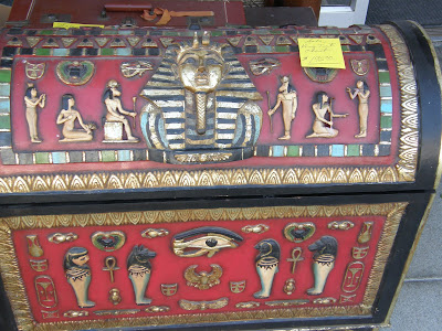 Egyptian trunk in San Juan Bautista