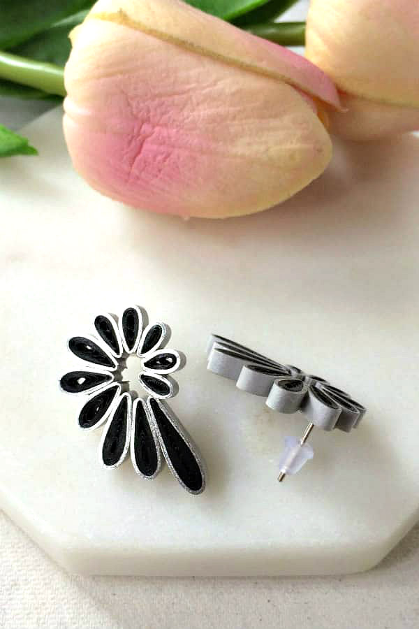 Quilling earrings added a new photo. - Quilling earrings