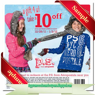 Free Printable Aeropostale Coupons