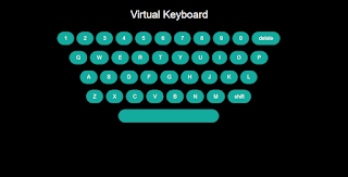 Virtual Keyboard Javascript | Virtual Keyboard Html Css Javascript