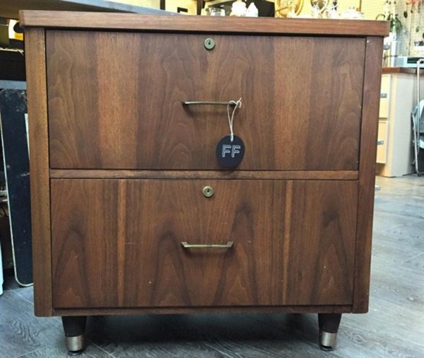 2 drawer wooden filing cabinets for home