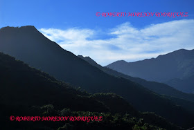 Laderas de montañas en la Sierra Maestra/ Mountain slopes in Sierra Maestra, Cuba
