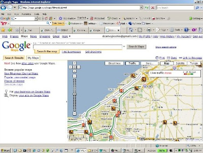 Internet Explorer 7 Google Maps