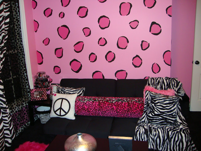 Girls Zebra Bedroom Ideas