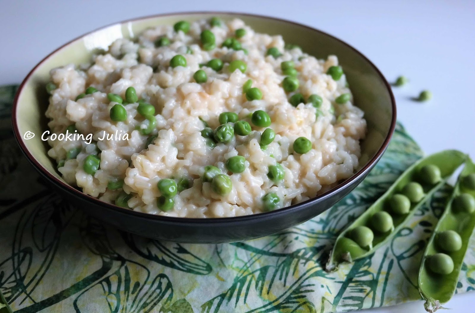 Cooking Julia Risotto Printanier Aux Petits Pois