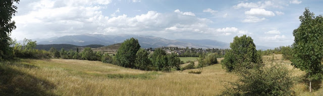 Après Das, vue sur la Cerdagne