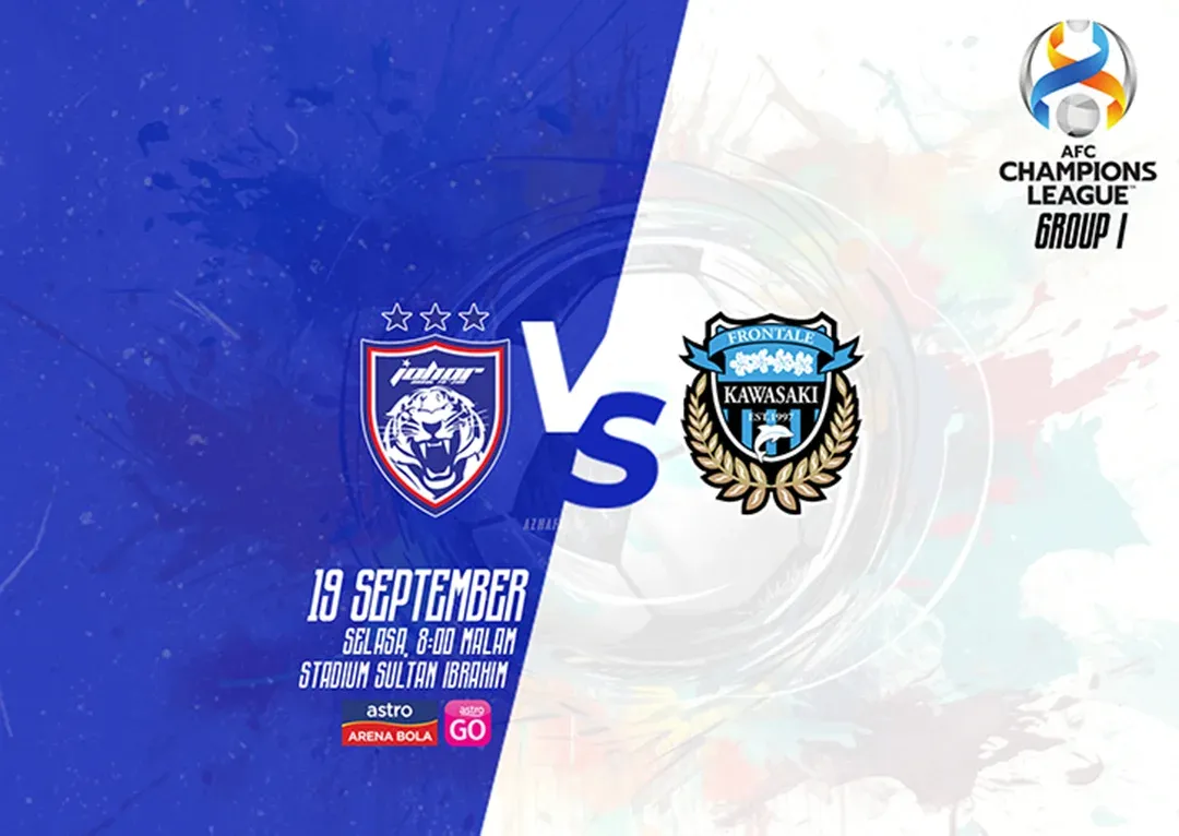 JDT vs KAWASAKI FRONTALE Live Streaming